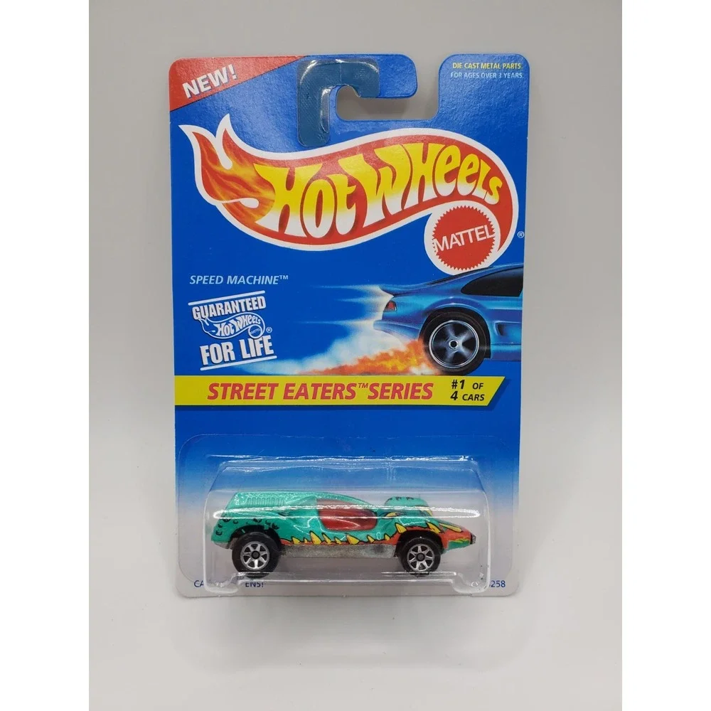 1996 HOT WHEELS STREET EATERS SERIES ** SPEED MACHINE ** #412 1:64